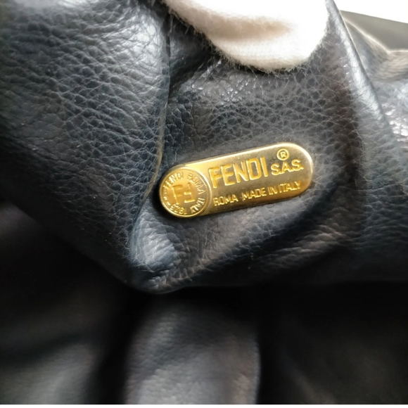 Fendi Black Drawstring Tote Bag - Picture 8 of 11